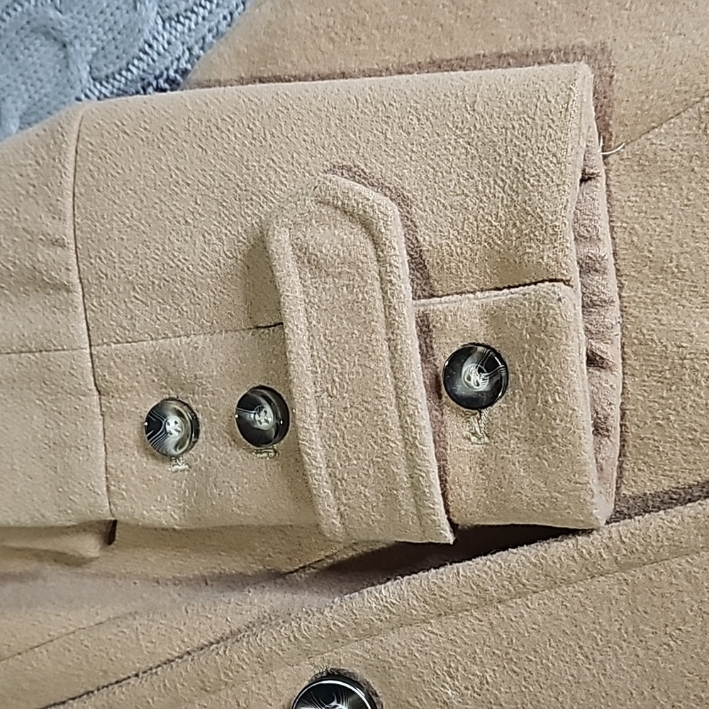 Forever 21 Camel Color Peacoat - Picture 3 of 11